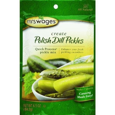 MRS. WAGES Pickle Mix Polish Dill 6.5Oz W623-J7425